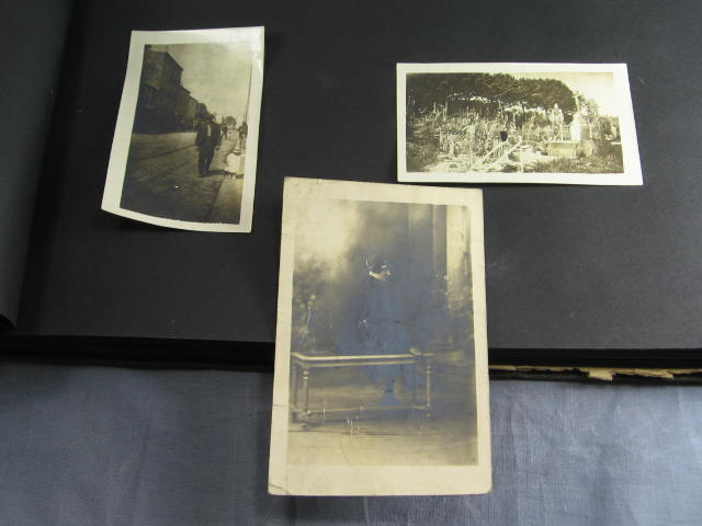 WWI US Navy Photo + Card Scrapbook Album WW1 WW 1 I NR 23