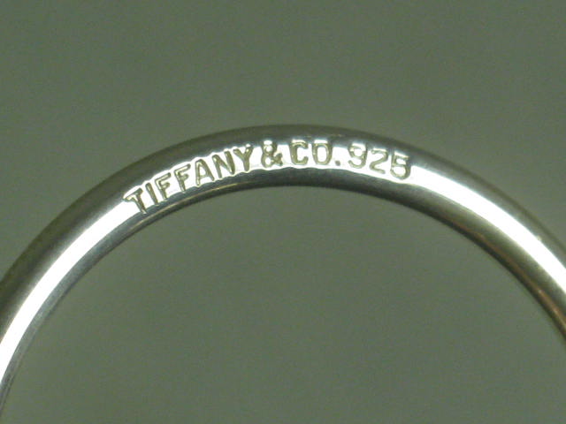 NEW Tiffany & Co .925 Sterling Silver Golf Club & Ball Key Chain Ring Orig Box 3