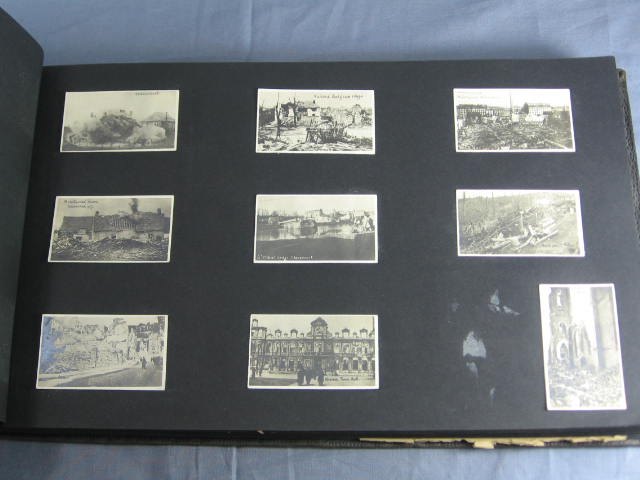 WWI US Navy Photo + Card Scrapbook Album WW1 WW 1 I NR 29