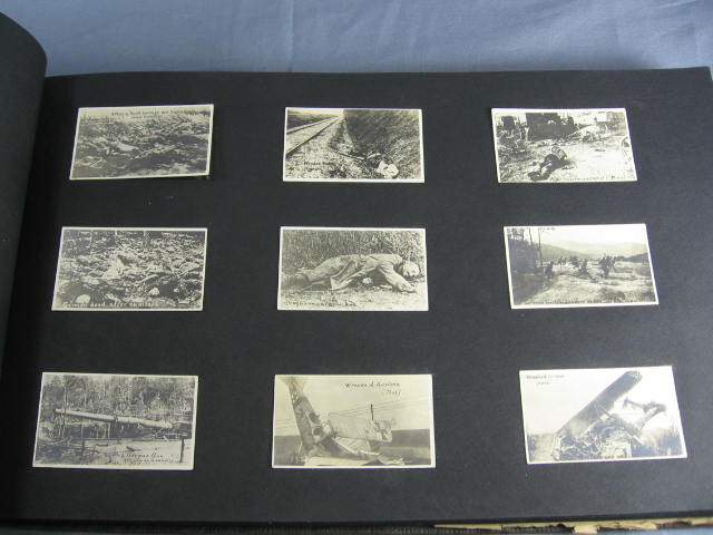 WWI US Navy Photo + Card Scrapbook Album WW1 WW 1 I NR 34
