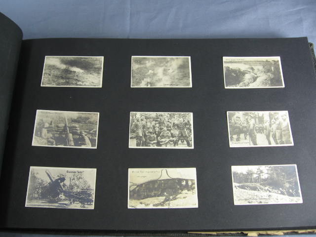 WWI US Navy Photo + Card Scrapbook Album WW1 WW 1 I NR 35