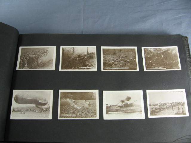 WWI US Navy Photo + Card Scrapbook Album WW1 WW 1 I NR 40