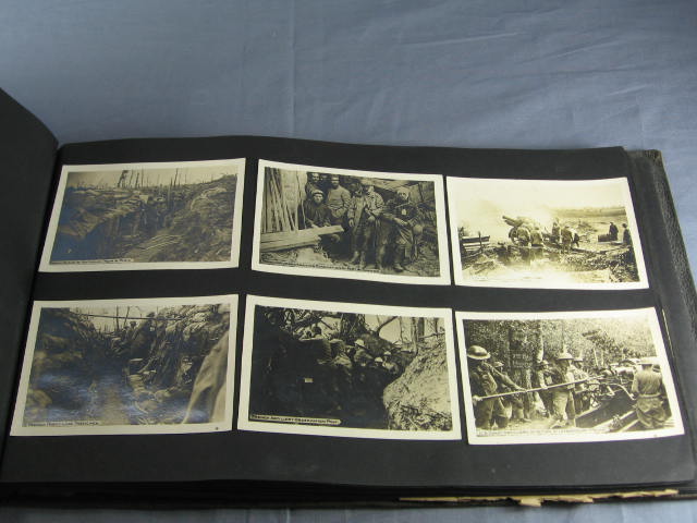 WWI US Navy Photo + Card Scrapbook Album WW1 WW 1 I NR 45