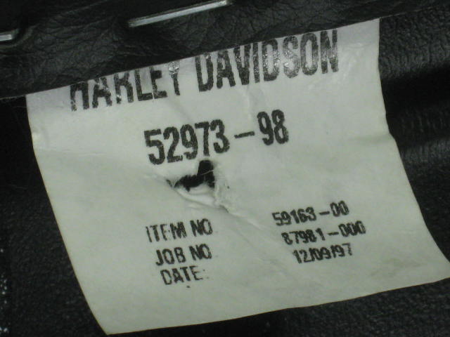 2000 Harley Davidson Sportster Stock Motorcycle Seat Unused 52973-98 59163-00 NR 4