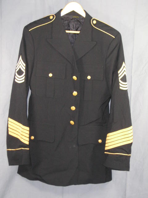 US Army Uniforms Lot Dress Blues Camo Jackets Pants NR 2