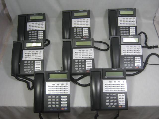 Samsung OfficeServ 7100 System 8 iDCS 28D Phones MP10 UNI Cards Software Manual+ 1