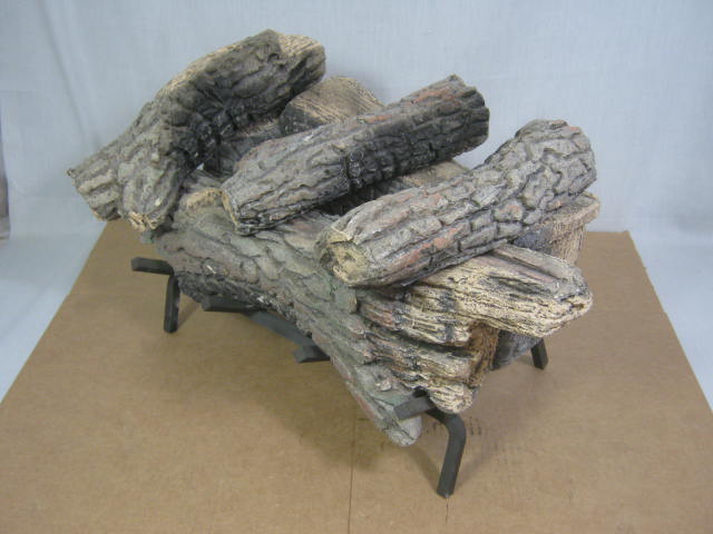 Empire Vented Decorative Log Set LP Gas Fireplace Insert VLM-18-1WO 50k BTU + NR 3