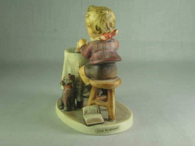 Vtg 4 3/4" Hummel Goebel Figurine Little Bookkeeper Boy #306 TMK-5 Last Bee NR! 1