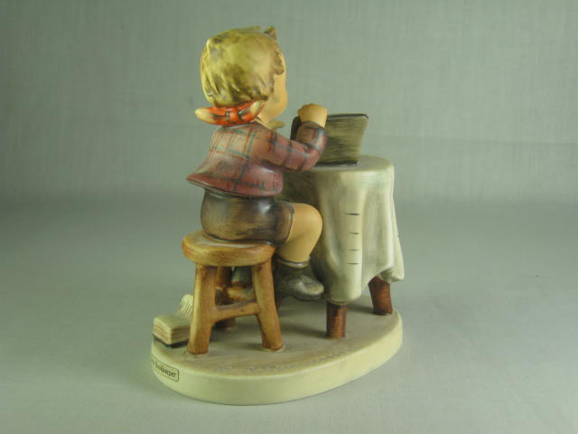 Vtg 4 3/4" Hummel Goebel Figurine Little Bookkeeper Boy #306 TMK-5 Last Bee NR! 2