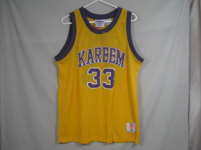 Kareem Abdul Jabbar #33 Signed Auto Autographed Basketball Jersey Size XL W/Tag