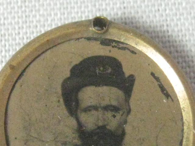 RARE Original 1868 1872 Ulysses S US Grant Ferrotype Campaign Button Photo Token 1