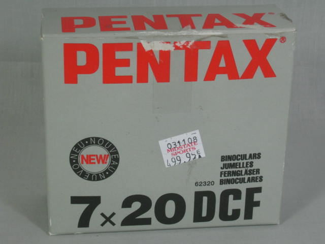 NEW Asahi Pentax 7x20 DCF Binoculars Model 62320 Waterproof No Reserve Price! 5