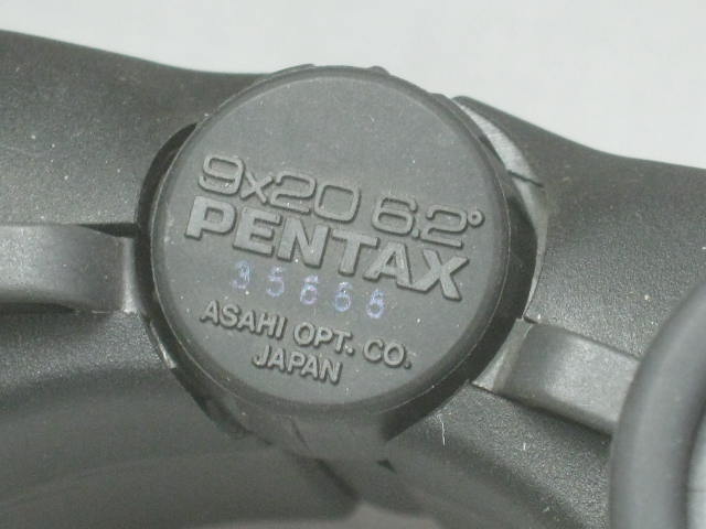 NEW Asahi Pentax 9x20 DCF Binoculars Model 62330 Waterproof No Reserve Price! 3