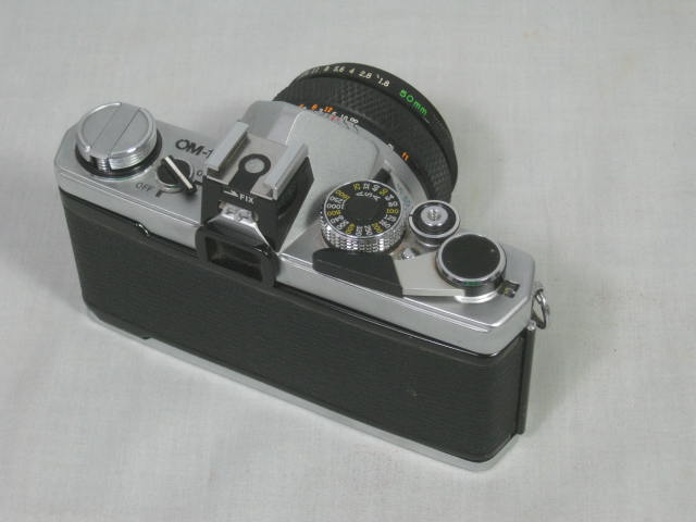 Olympus OM-1 MD 35mm SLR Film Camera 28mm f/2.8 50mm 1.8 135mm 3.5 Zuiko Lens ++ 3