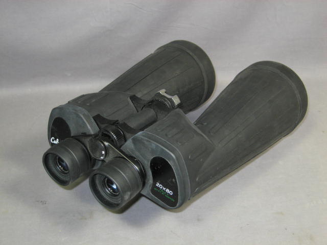 Cabelas 20x80 Astronomical Binoculars Field Glasses BAK-4 Prisms Multi Coated NR 3