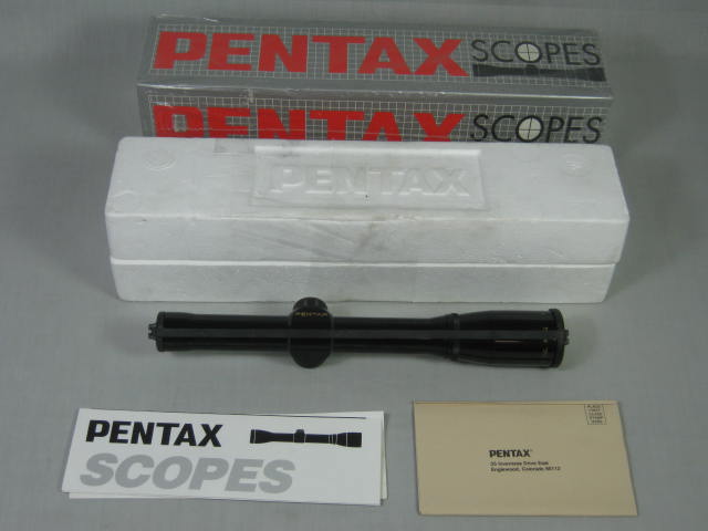 NEW Pentax 2.5X Lightseeker SG Plus Shotgun Scope Store Demo Model 89508 Glossy