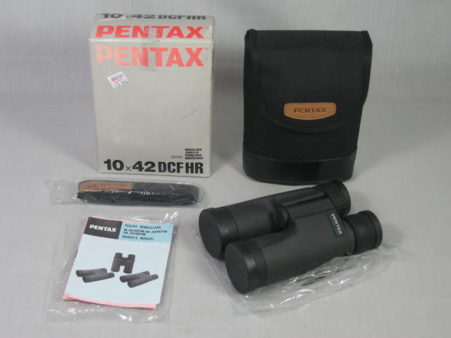NEW Pentax 10x42 DCF-HR Binoculars Model 62540 Birding Hunting Original Box NR!