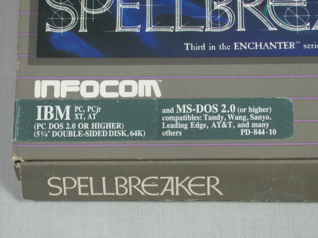 Vtg Infocom TI-99/4A IBM Computer Game Lot Zork Infidel Spellbreaker Some Sealed 2