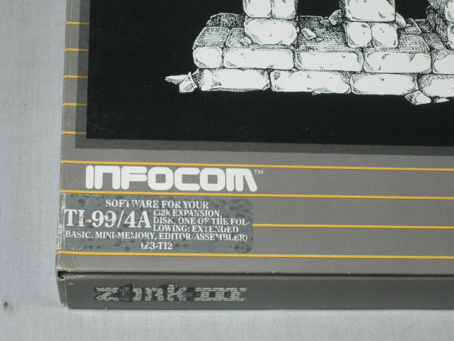 Vtg Infocom TI-99/4A IBM Computer Game Lot Zork Infidel Spellbreaker Some Sealed 6