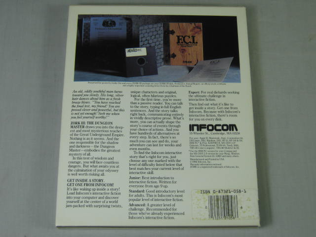 Vtg Infocom TI-99/4A IBM Computer Game Lot Zork Infidel Spellbreaker Some Sealed 8