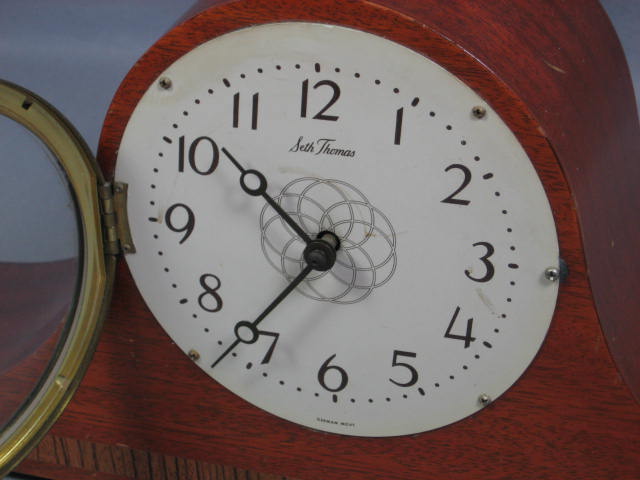 Vintage Seth Thomas Mantle Mantel Clock Lynton 2E NR 1
