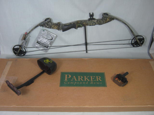 NEW Parker RH Buck Hunter XP Compound Bow 60# Weight 26-31" Draw Orig Box