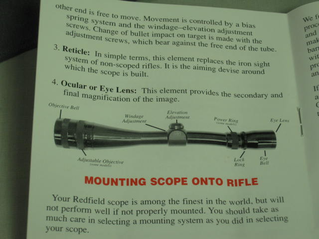 NEW Redfield 3x-9x42 Illuminator Rifle Scope Model 800619 No Reserve Price! 5