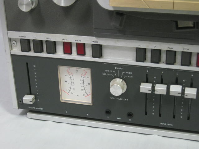 Vtg Revox A700 Reel-To-Reel Tape Recorder Player Deck W/ Nortronics QM-311 Block 3