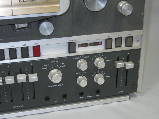 Vtg Revox A700 Reel-To-Reel Tape Recorder Player Deck W/ Nortronics QM-311 Block 4