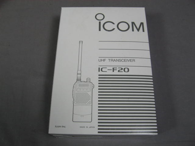 10 NEW icom IC-F20 Portable UHF Transceiver Radios Lot 1