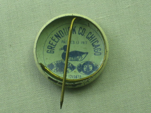 1932 Franklin D Roosevelt John Garner Jugate Campaign Pin Pinback Button 7/8" NR 1
