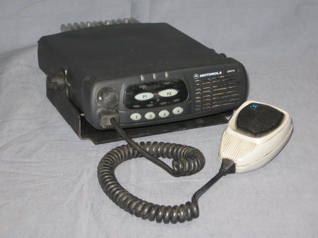 Motorola CDM750 Mobile 4-Ch 2-Way Radio 36-42 MHz + Mic