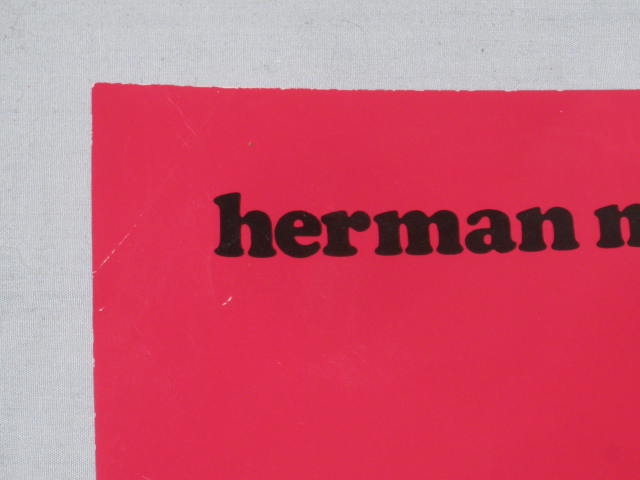 Original 1971 Herman Miller Picnic Watermelon Poster Steve Frykholm Never Hung! 4