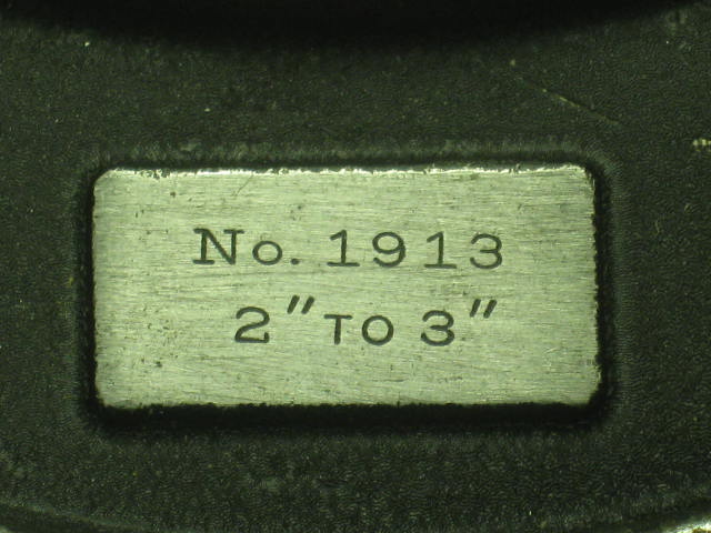 5 Micrometer Set 0-1-2-3-4-5 L.S Starrett 226 230 436 Lufkin 1913 J.T Slocomb NR 7