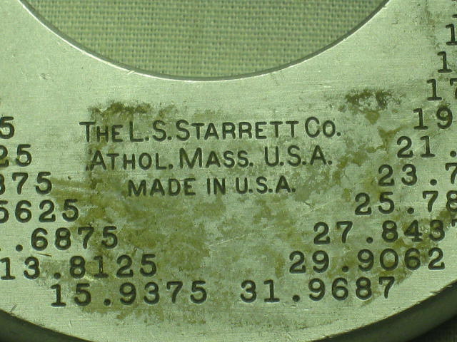 5 Micrometer Set 0-1-2-3-4-5 L.S Starrett 226 230 436 Lufkin 1913 J.T Slocomb NR 10