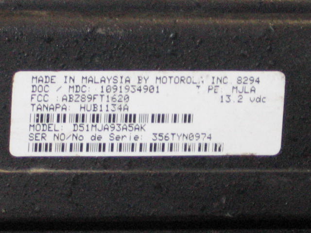 2 Motorola MaxTrac 2-Channel Radios 42-50 MHz + Mic NR! 7