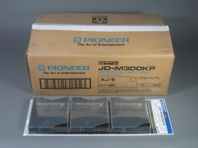 10 NEW 3-Packs Pioneer JD-M300KP Car Stereo 6-Disc CD Changer Magazine Case Lot