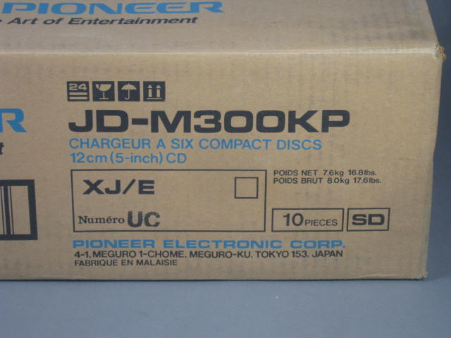 10 NEW 3-Packs Pioneer JD-M300KP Car Stereo 6-Disc CD Changer Magazine Case Lot 1