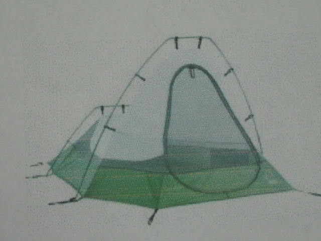 Sierra Designs Clip Flashlight 2-Person 3-Season Camping/Hiking Tent NO RESERVE! 2
