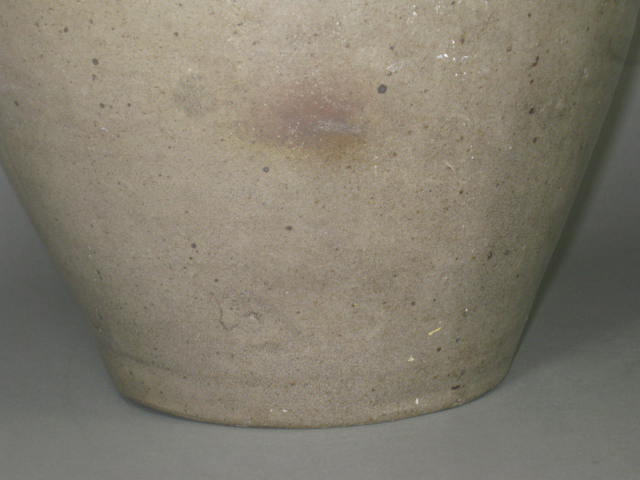 Antique Primitive Farrar & Sons Vermont Salt Glazed Stoneware Ovoid Jug Crock NR 10