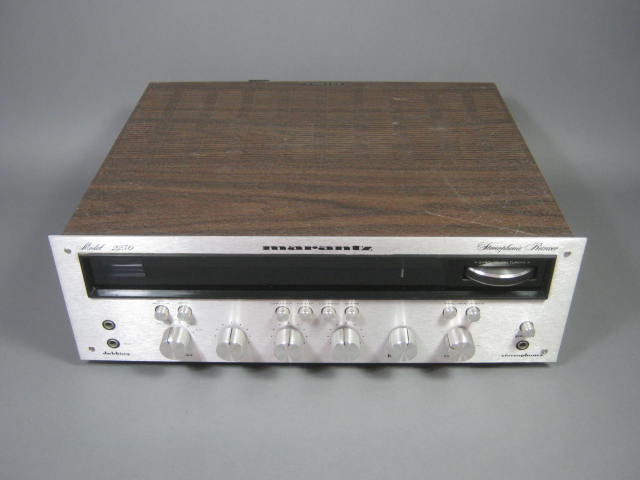 Vtg Marantz Model 2230 Stereophonic AM/FM Stereo Receiver Tested Working NO RES! 1