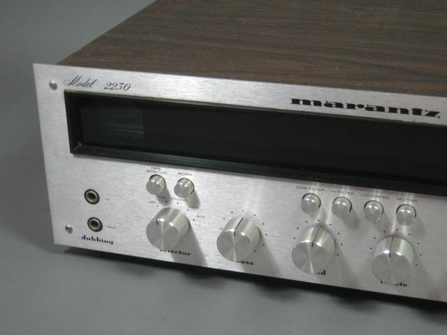 Vtg Marantz Model 2230 Stereophonic AM/FM Stereo Receiver Tested Working NO RES! 2