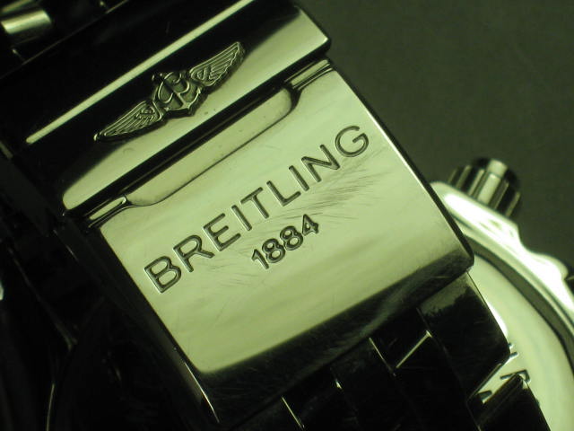 Breitling Chronomat Evolution Chronograph Watch A1335611/B898 Bought 6/8/12 NR!! 7