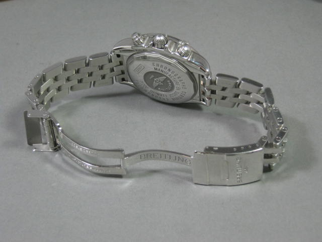 Breitling Chronomat Evolution Chronograph Watch A1335611/B898 Bought 6/8/12 NR!! 8
